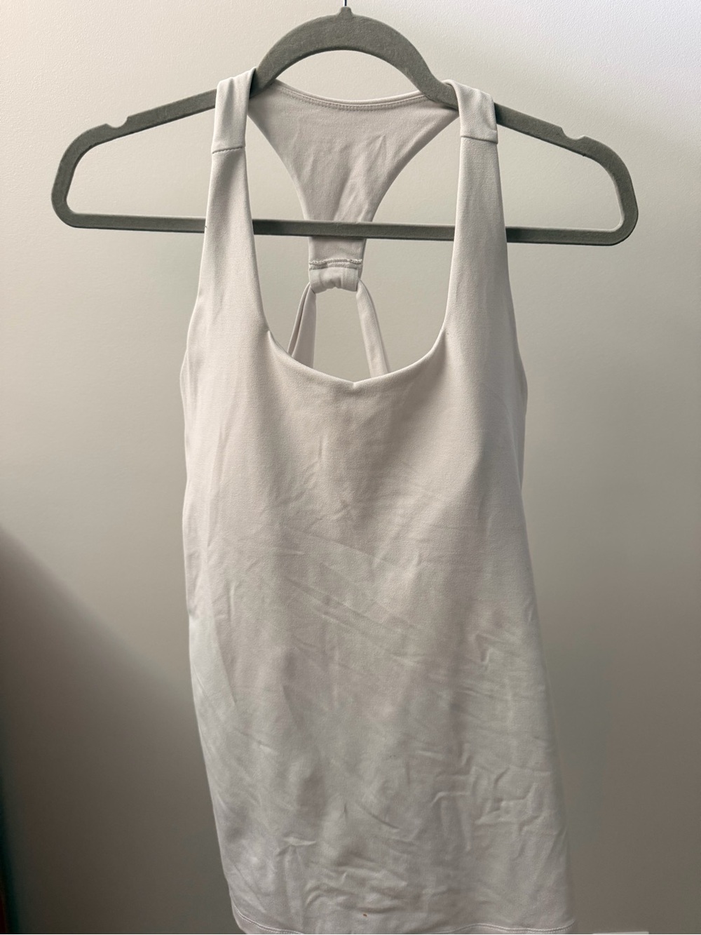 All in motion White Racerback Tank Top